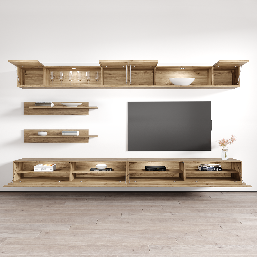 Fly I 35TV Floating Entertainment Center - Meble Furniture
