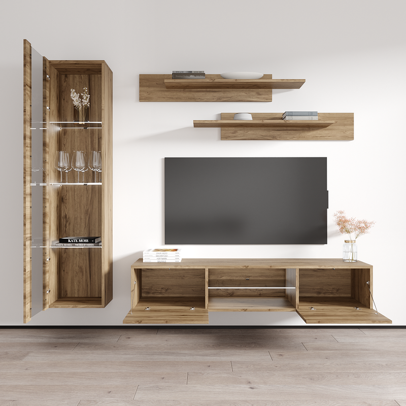 Fly G 33TV Floating Entertainment Center - Meble Furniture