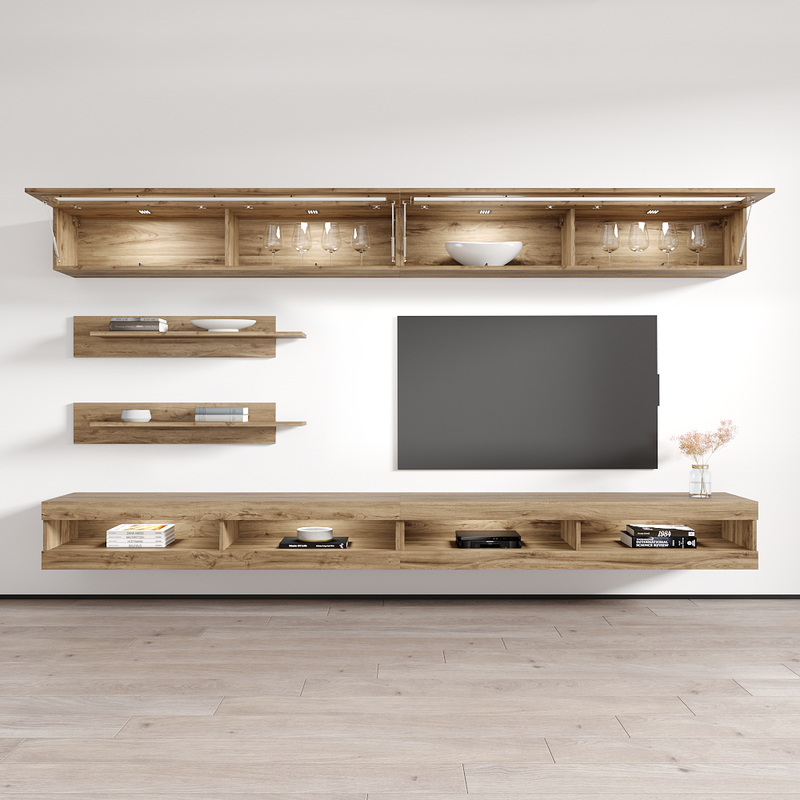 Fly I 34TV Floating Entertainment Center - Meble Furniture