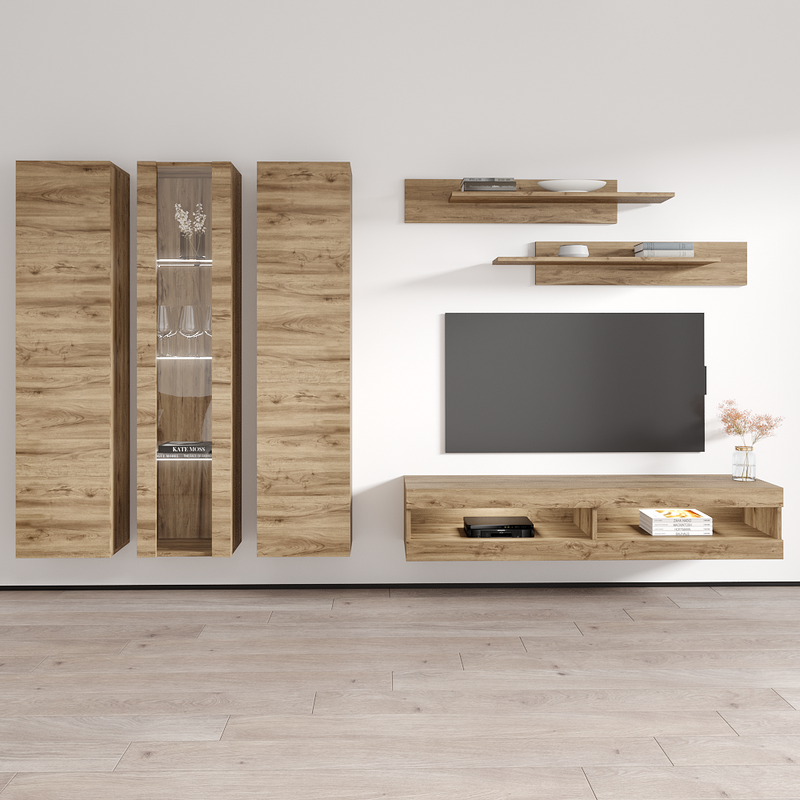 Fly C 34TV Floating Entertainment Center - Meble Furniture