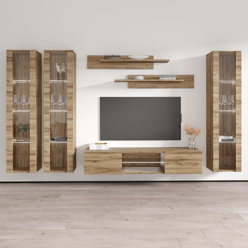 Fly C 33TV Floating Entertainment Center - Meble Furniture