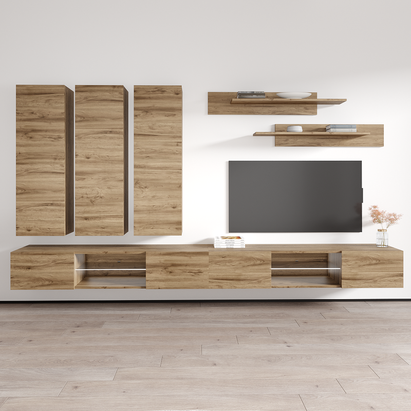 Fly E 33TV Floating Entertainment Center - Meble Furniture