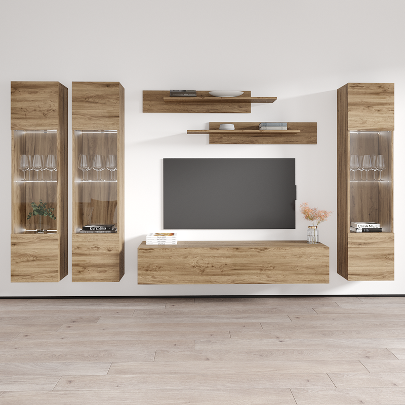 Fly C 30TV Floating Entertainment Center - Meble Furniture