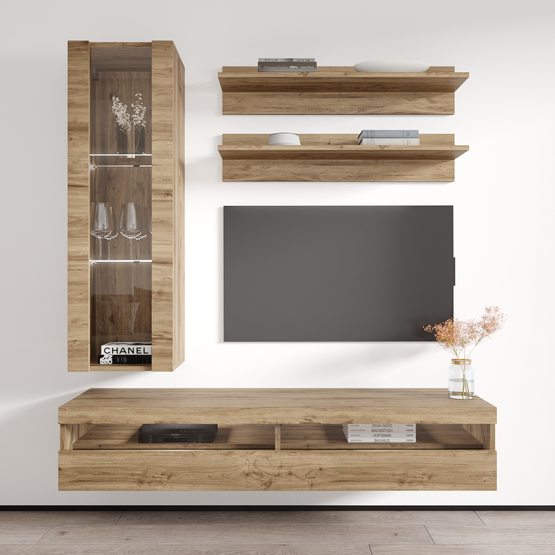 Fly H 35TV Floating Entertainment Center - Meble Furniture