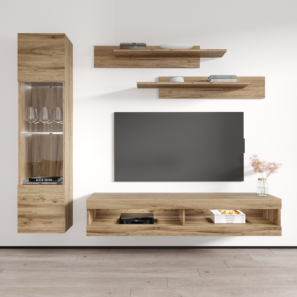 Fly G 34TV Floating Entertainment Center - Meble Furniture
