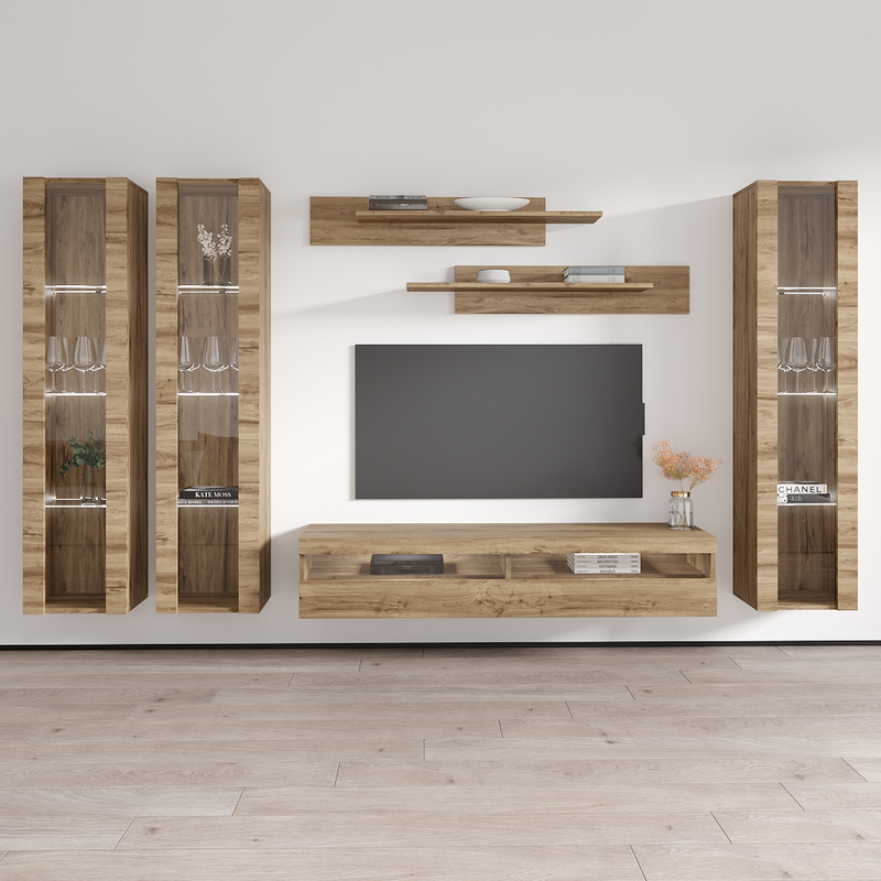 Fly C 35TV Floating Entertainment Center - Meble Furniture