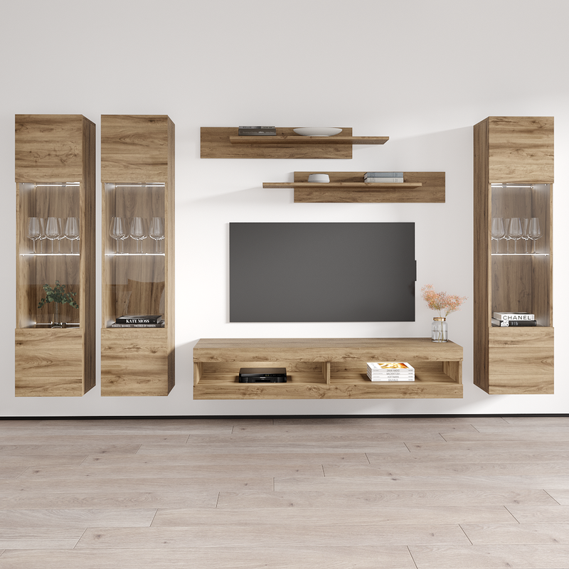 Fly C 34TV Floating Entertainment Center - Meble Furniture