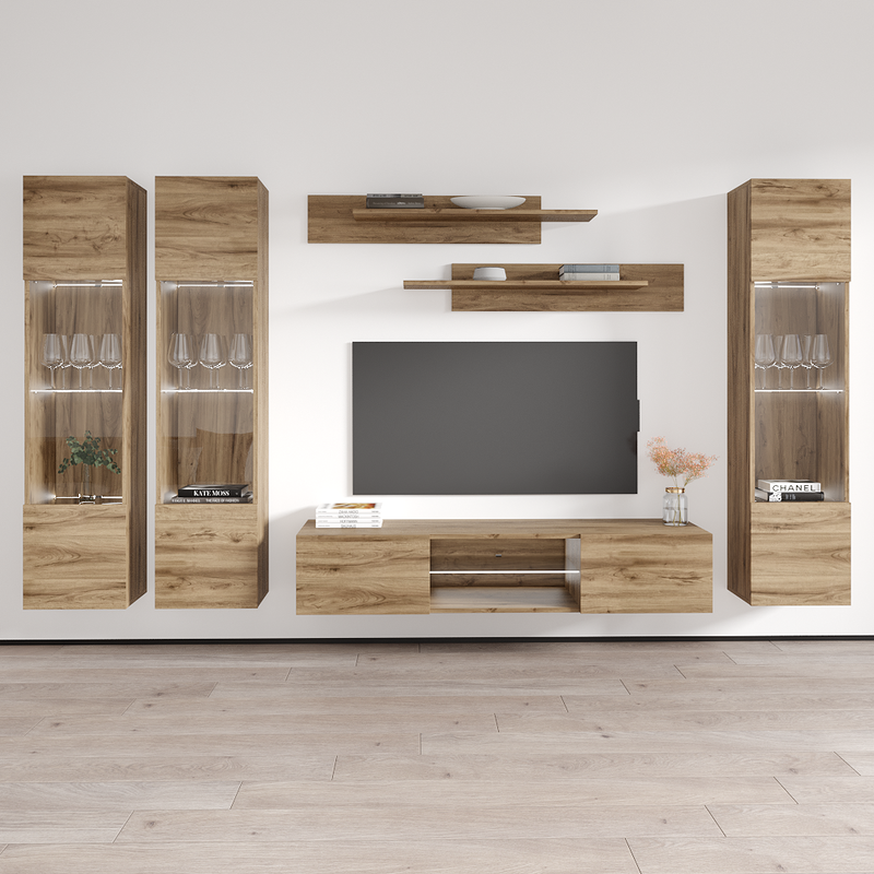 Fly C 33TV Floating Entertainment Center - Meble Furniture