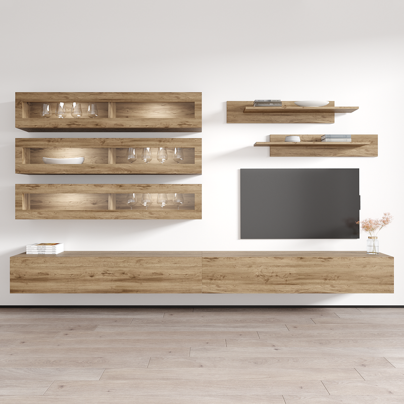 Fly J 30TV Floating Entertainment Center - Meble Furniture