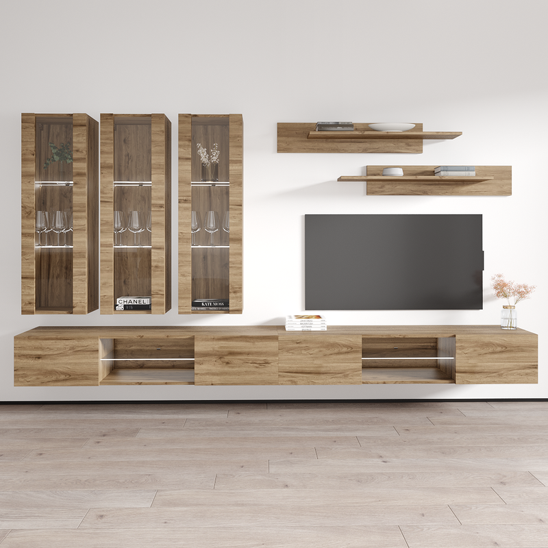 Fly E 33TV Floating Entertainment Center - Meble Furniture