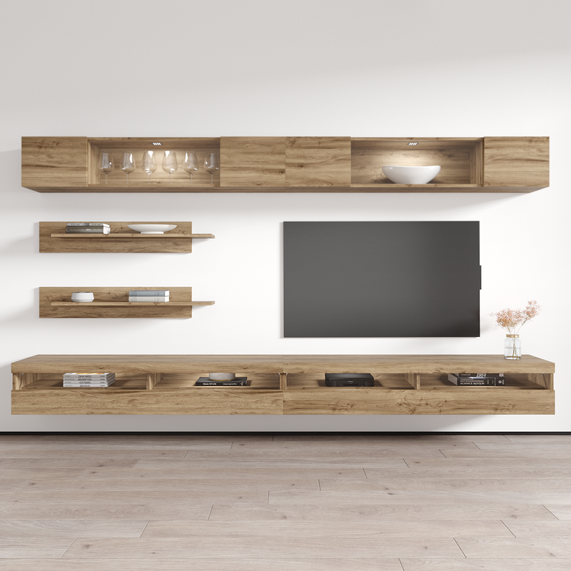 Fly I 35TV Floating Entertainment Center - Meble Furniture