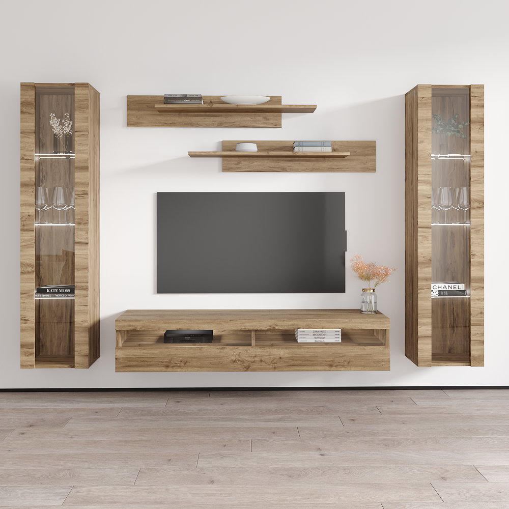 Fly A 35TV Floating Entertainment Center - Meble Furniture
