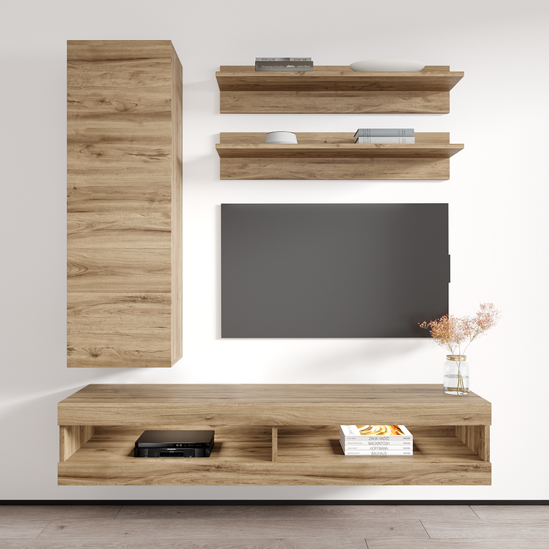 Fly H 34TV Floating Entertainment Center - Meble Furniture