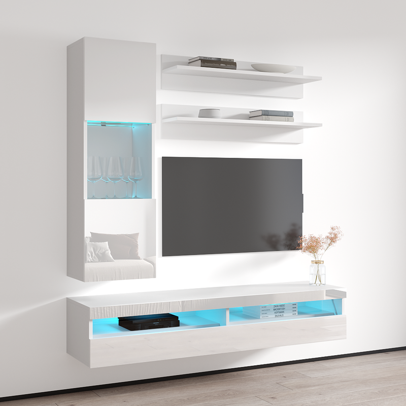 Fly H 35TV Floating Entertainment Center - Meble Furniture