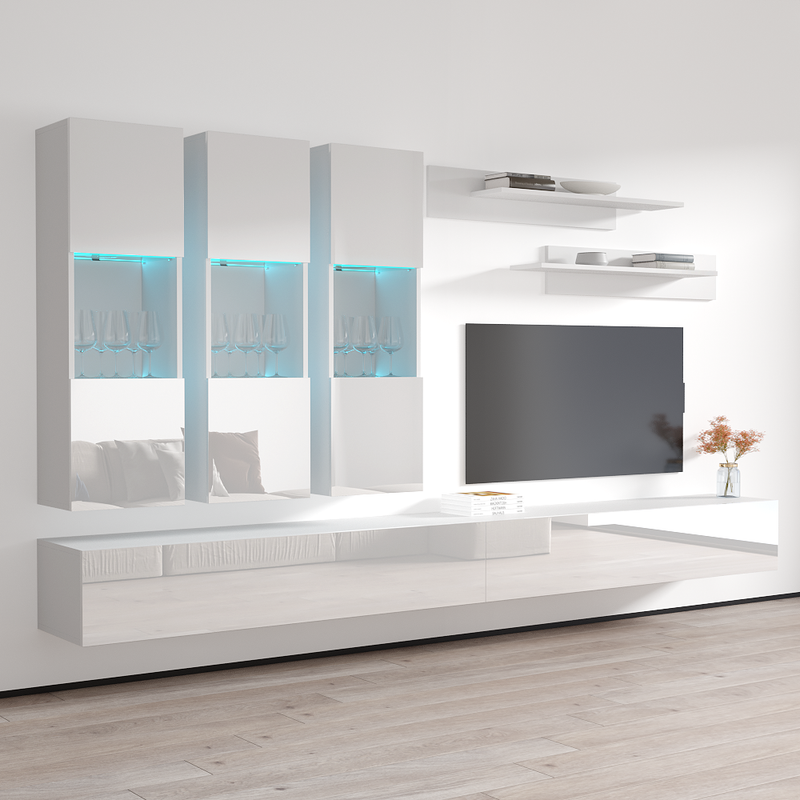 Fly E 30TV Floating Entertainment Center - Meble Furniture