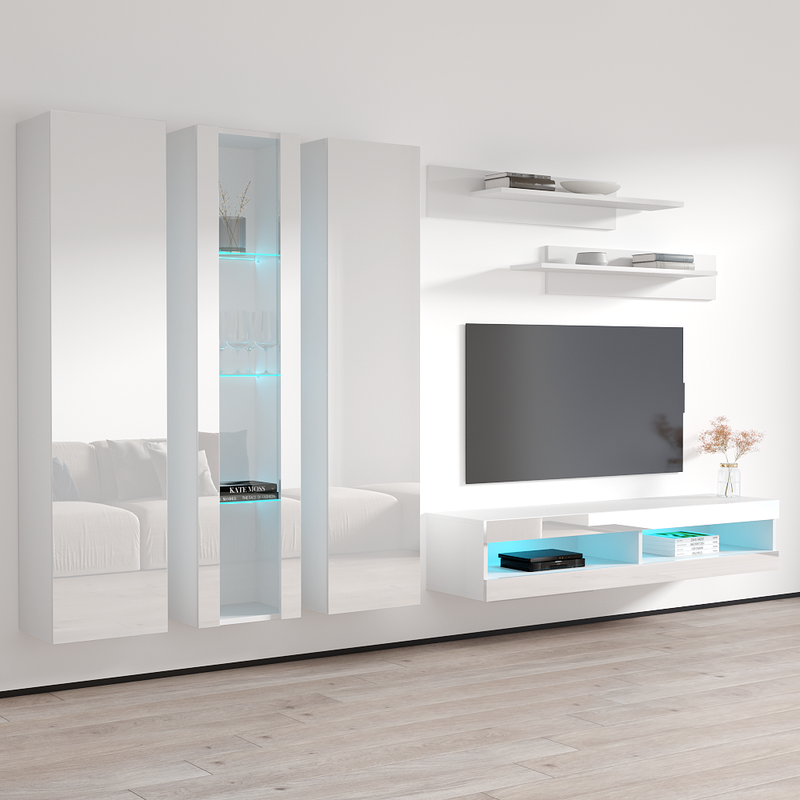 Fly C 34TV Floating Entertainment Center - Meble Furniture