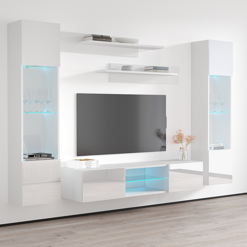 Fly A 33TV Floating Entertainment Center - Meble Furniture