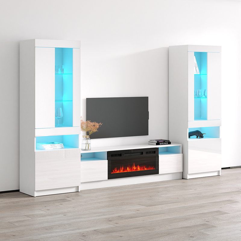 Duke BL-EF Entertainment Center - Meble Furniture