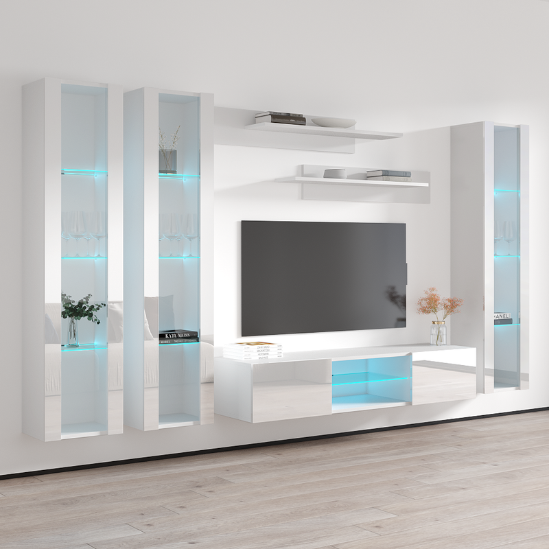 Fly C 33TV Floating Entertainment Center - Meble Furniture