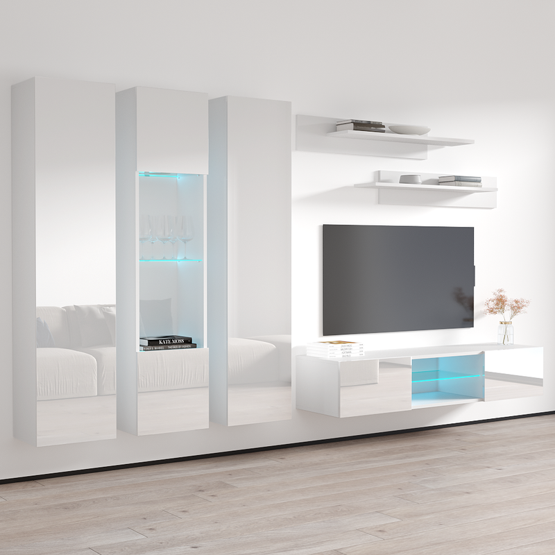 Fly C 33TV Floating Entertainment Center - Meble Furniture