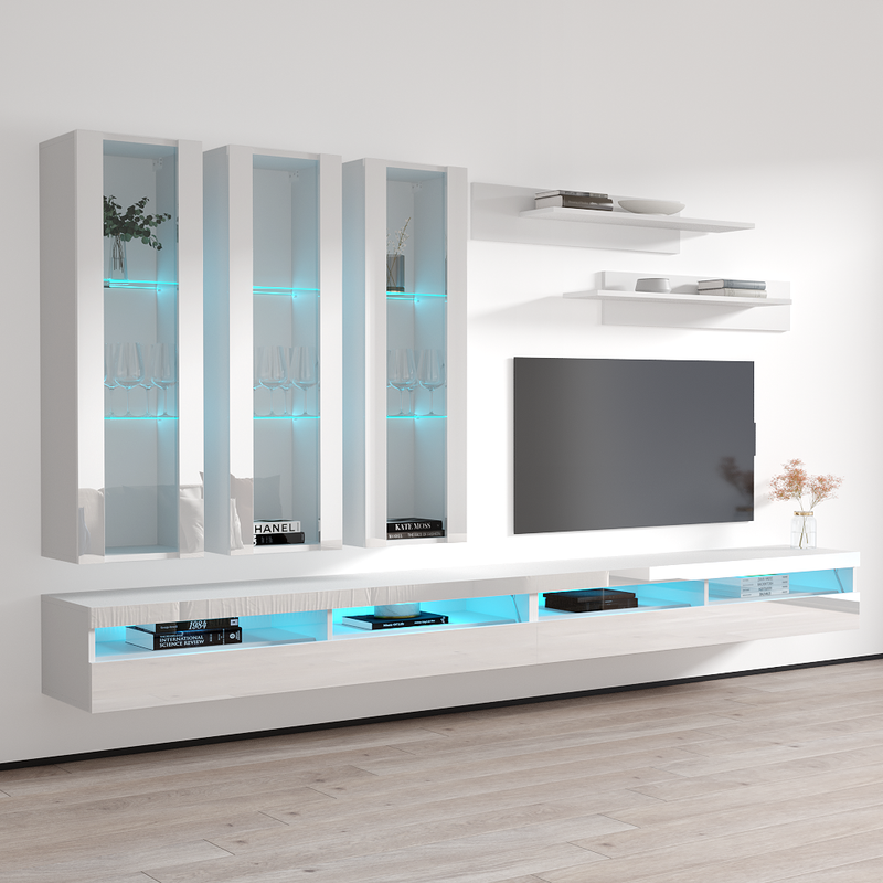 Fly E 35TV Floating Entertainment Center - Meble Furniture