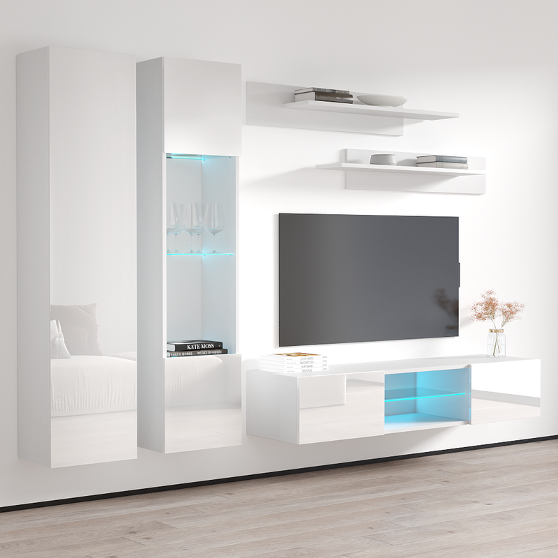 Fly A 33TV Floating Entertainment Center - Meble Furniture