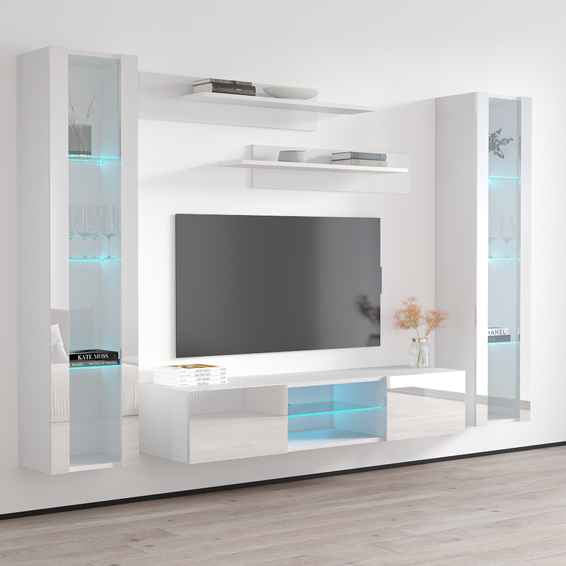 Fly A 33TV Floating Entertainment Center - Meble Furniture