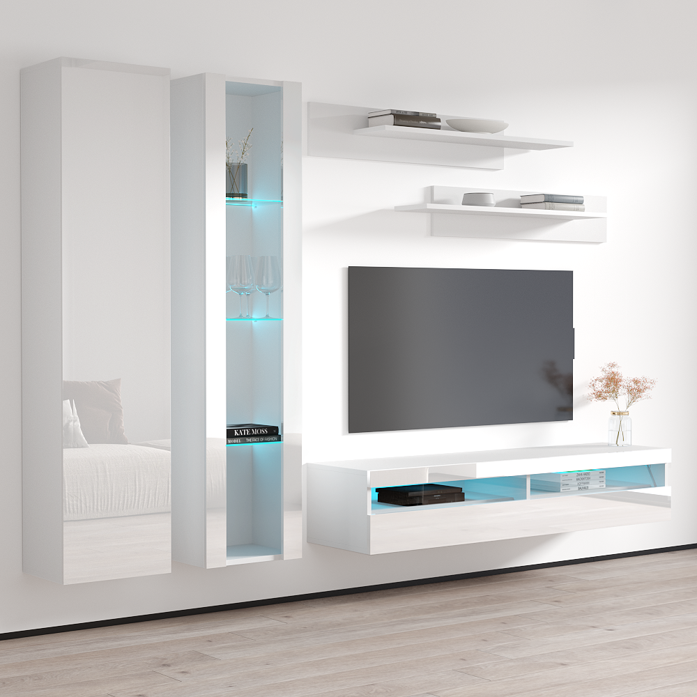 Fly A 35TV Floating Entertainment Center - Meble Furniture