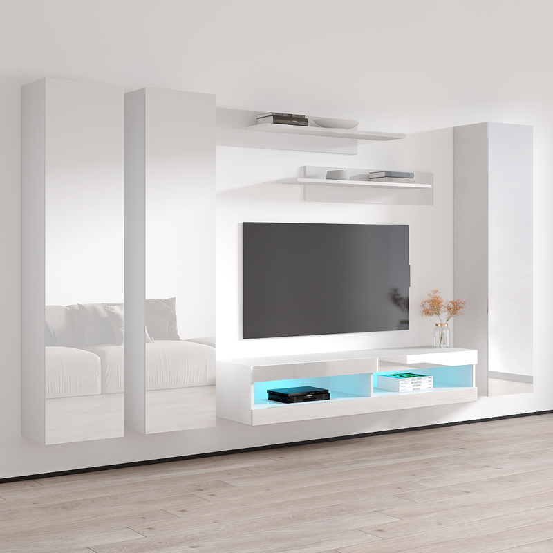 Fly C 34TV Floating Entertainment Center - Meble Furniture