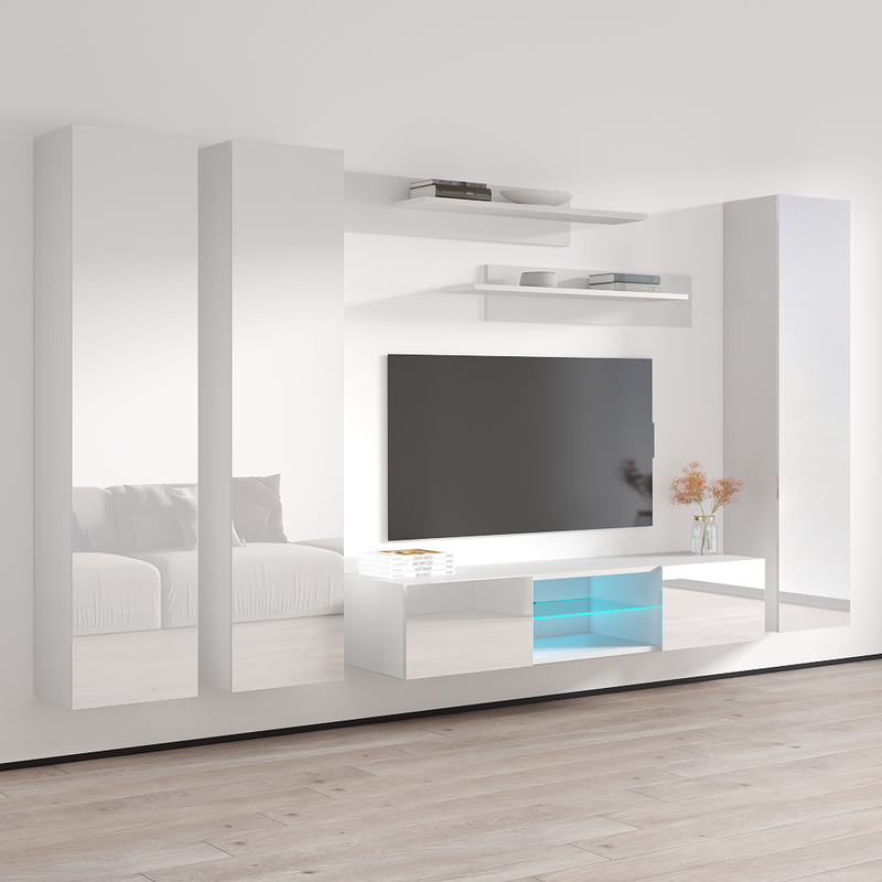 Fly C 33TV Floating Entertainment Center - Meble Furniture