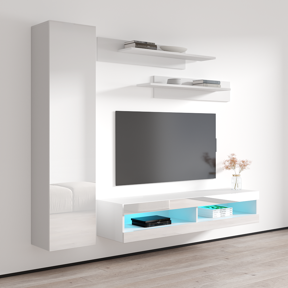 Fly G 34TV Floating Entertainment Center - Meble Furniture