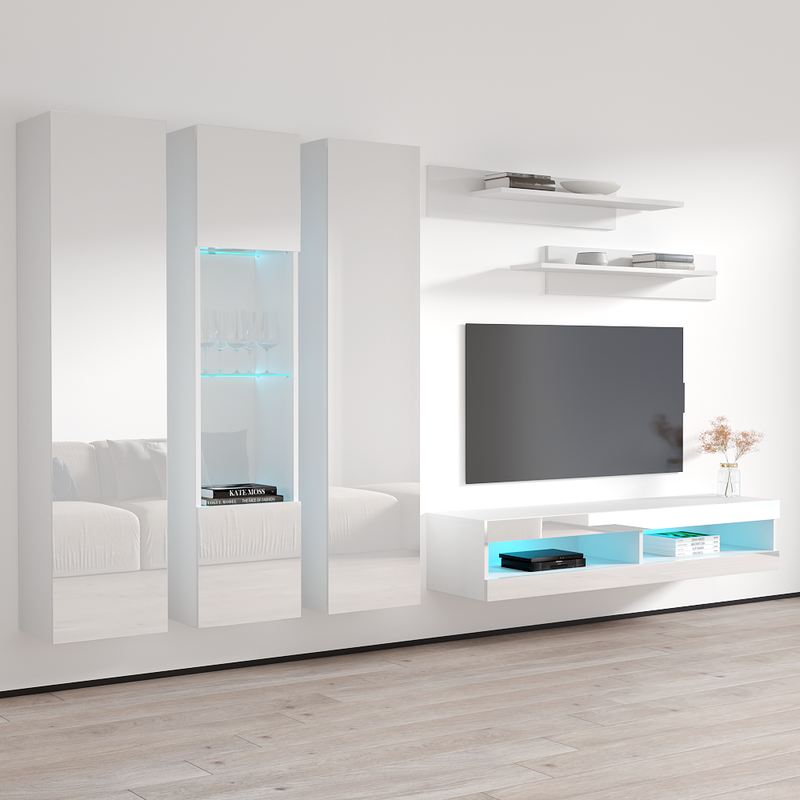 Fly C 34TV Floating Entertainment Center - Meble Furniture