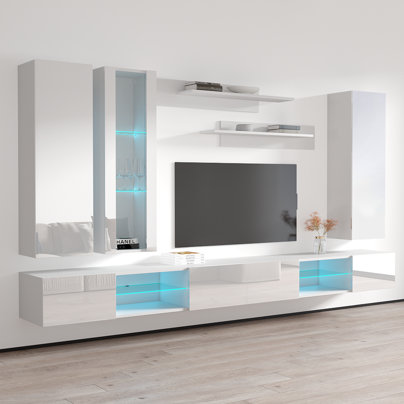 Fly E 33TV Floating Entertainment Center - Meble Furniture