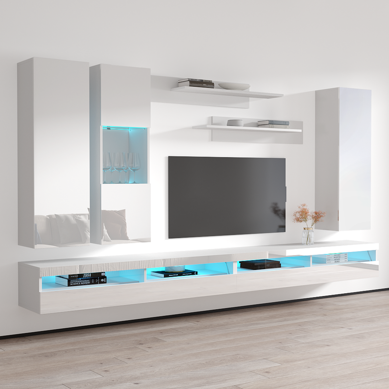 Fly E 35TV Floating Entertainment Center - Meble Furniture