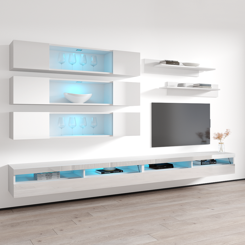 Fly J 35TV Floating Entertainment Center - Meble Furniture