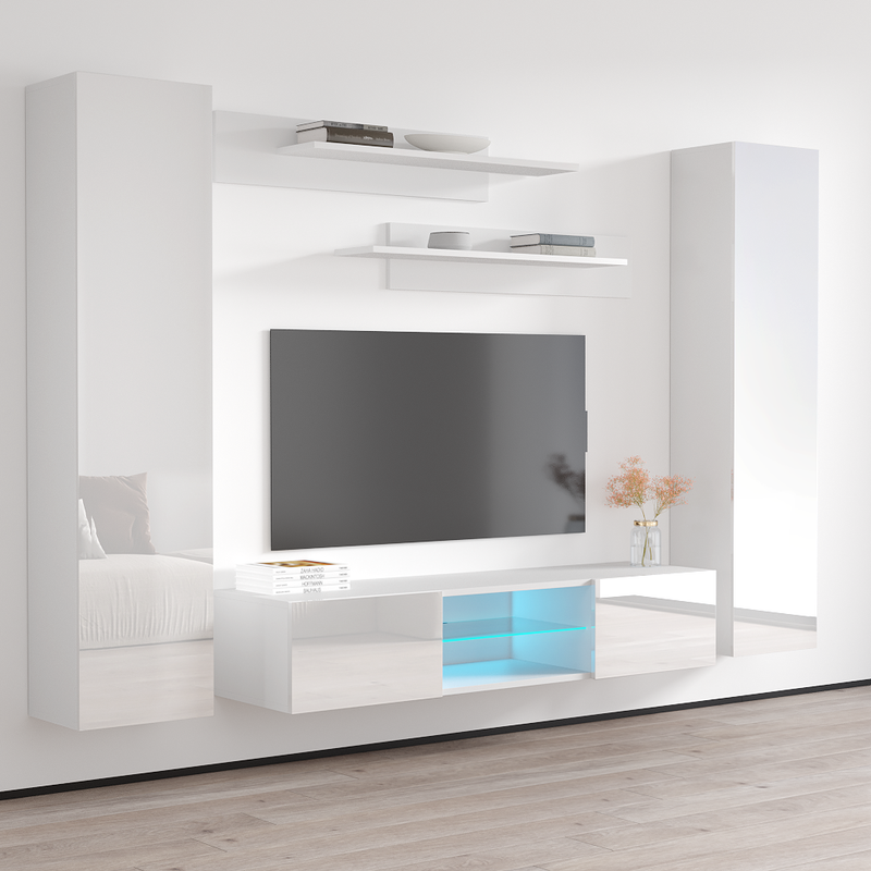 Fly A 33TV Floating Entertainment Center - Meble Furniture