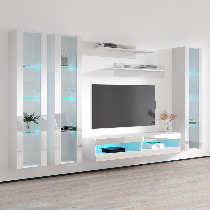 Fly C 34TV Floating Entertainment Center - Meble Furniture