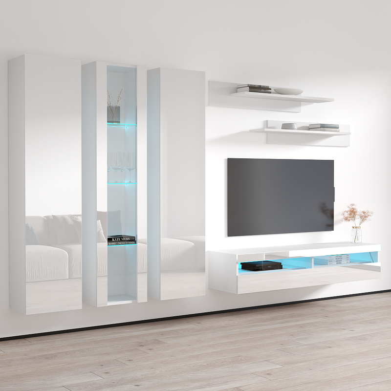 Fly C 35TV Floating Entertainment Center - Meble Furniture