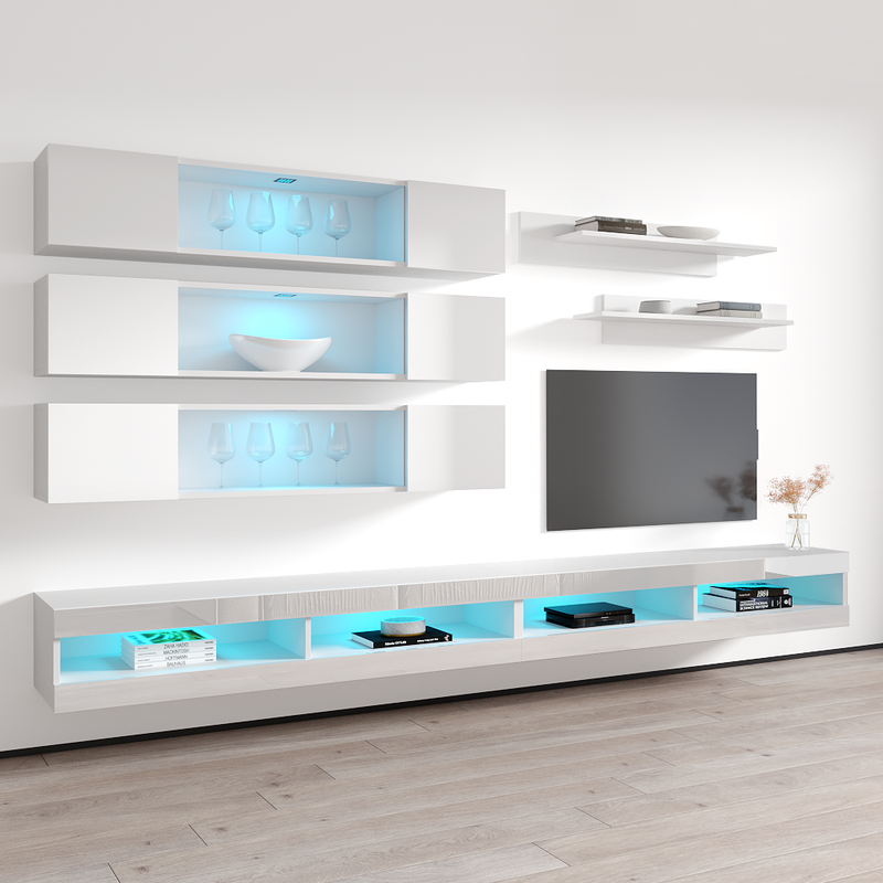 Fly J 34TV Floating Entertainment Center - Meble Furniture