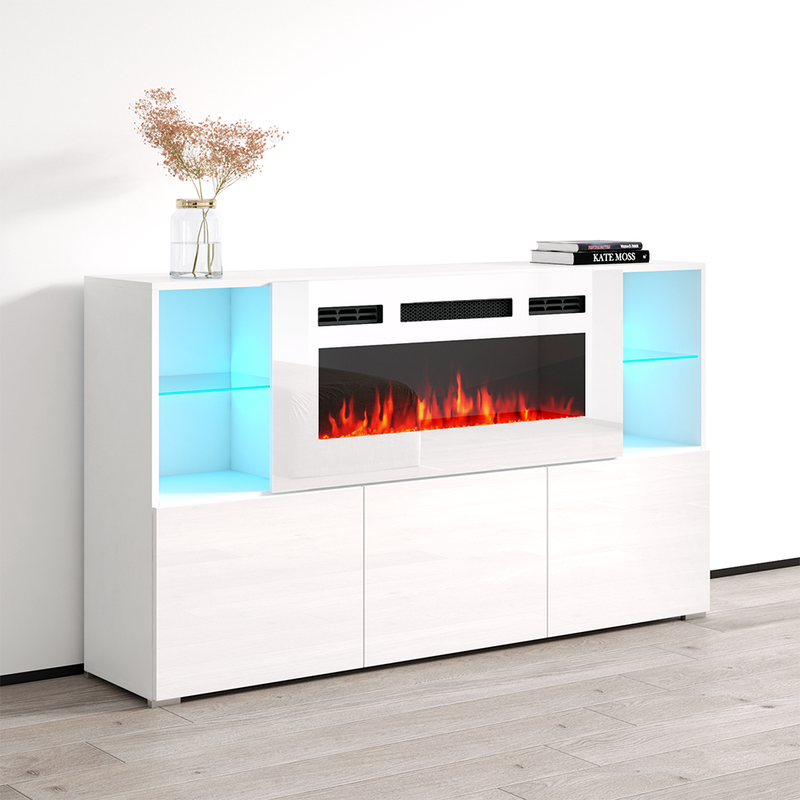 Komi WH03 Fireplace Sideboard - Meble Furniture