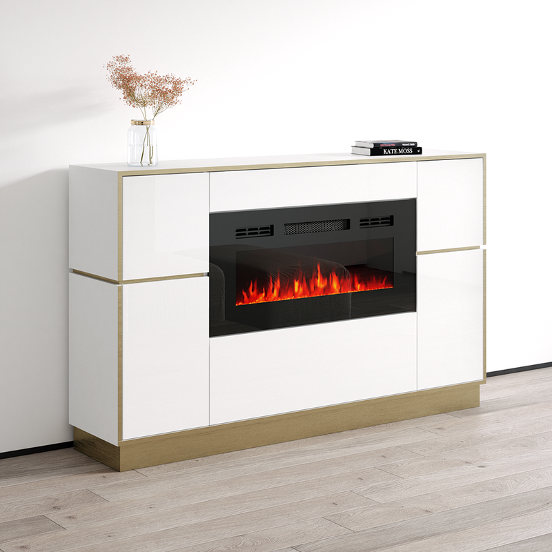 Odessa BL-EF Fireplace Sideboard - Meble Furniture