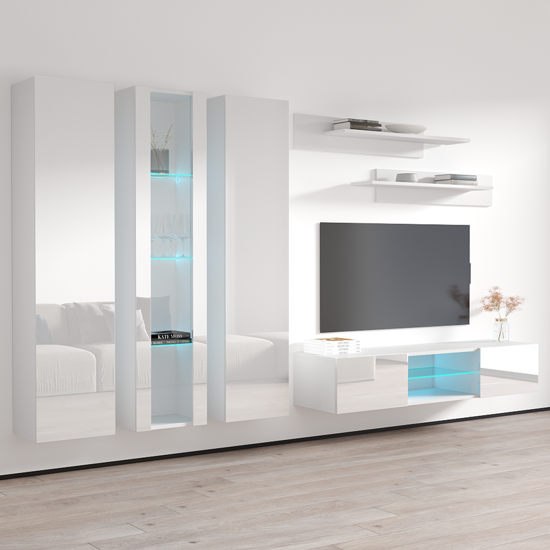 Fly C 33TV Floating Entertainment Center - Meble Furniture