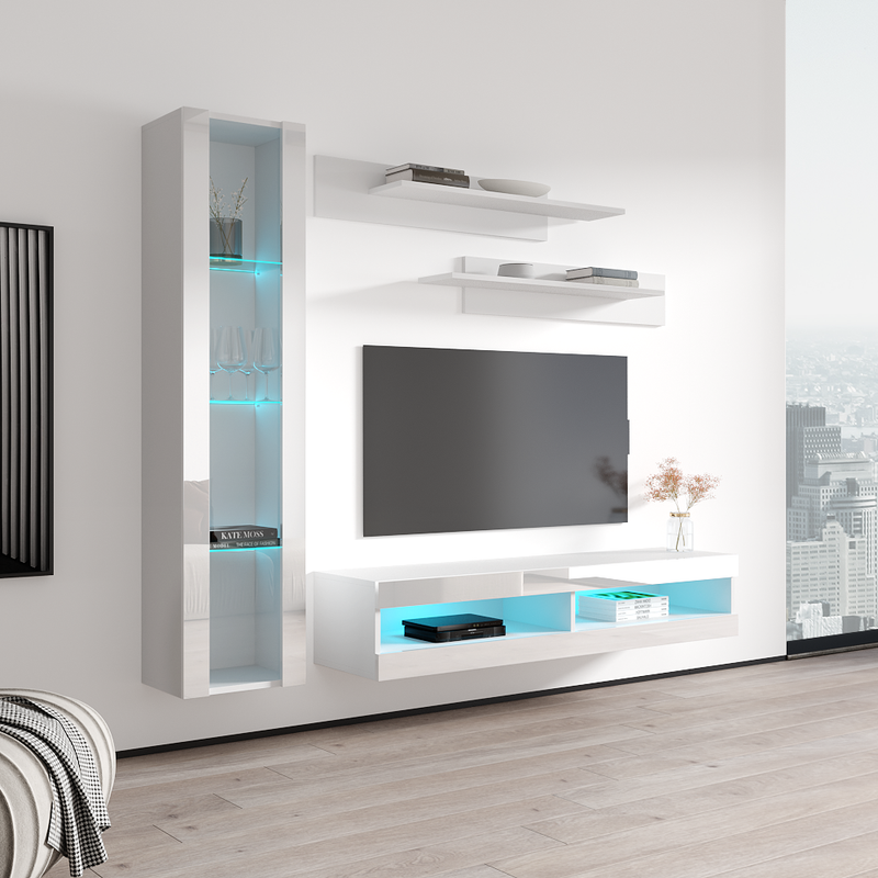 Fly G 34TV Floating Entertainment Center - Meble Furniture