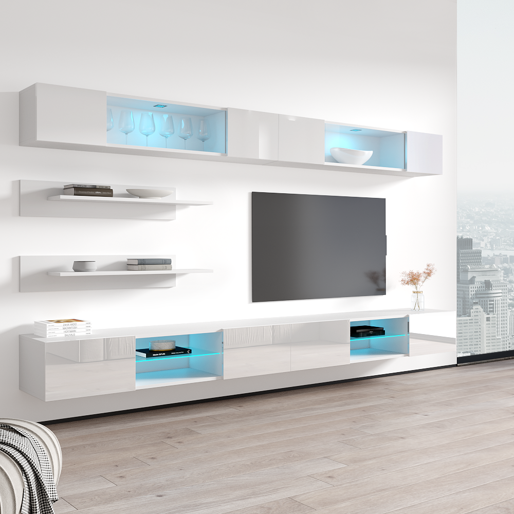 Fly I 33TV Floating Entertainment Center - Meble Furniture