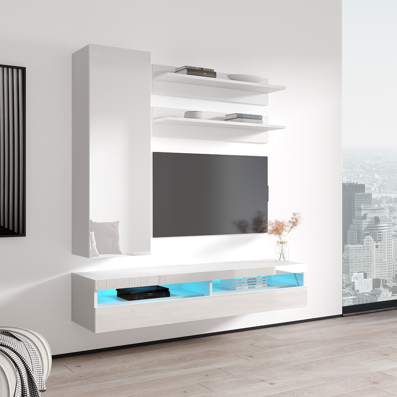 Fly H 35TV Floating Entertainment Center - Meble Furniture