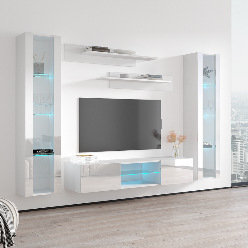 Fly A 33TV Floating Entertainment Center - Meble Furniture