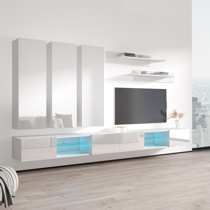 Fly E 33TV Floating Entertainment Center - Meble Furniture