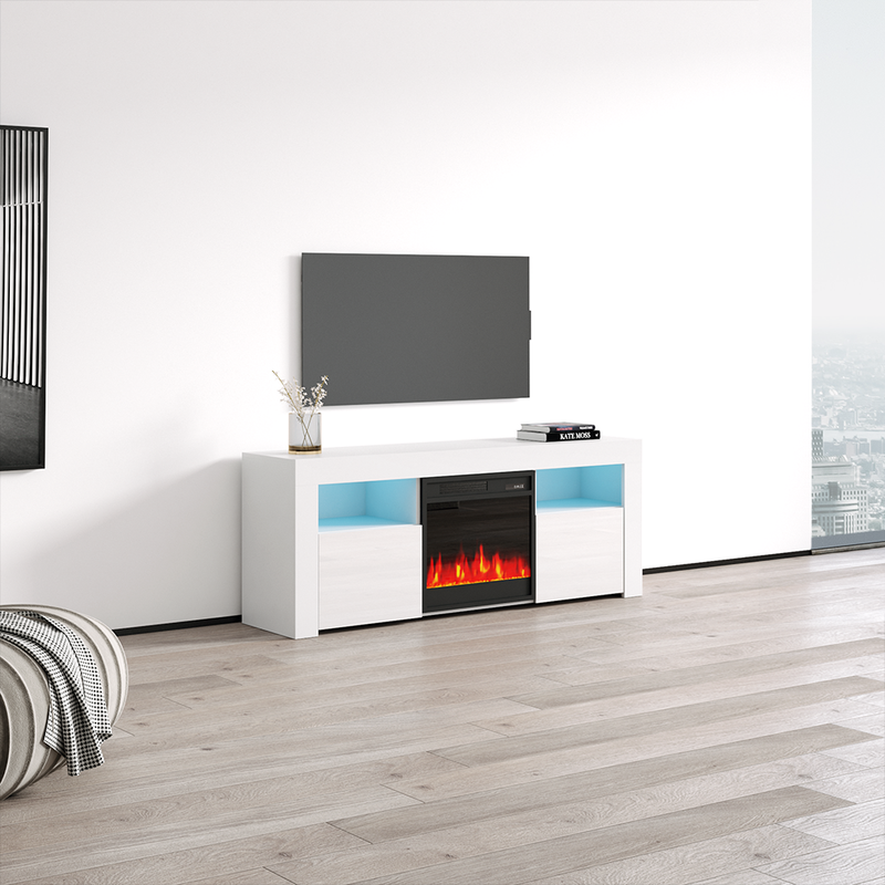 Milano 145EF Fireplace TV Stand - Meble Furniture