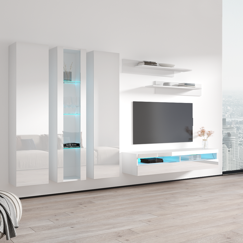 Fly C 35TV Floating Entertainment Center - Meble Furniture