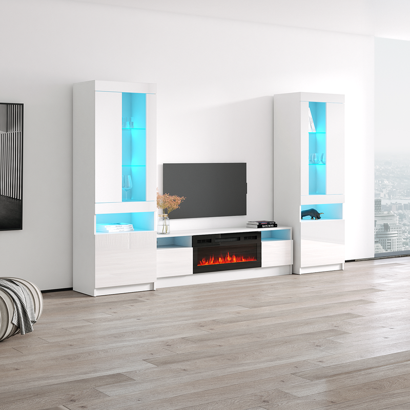 Duke BL-EF Entertainment Center - Meble Furniture